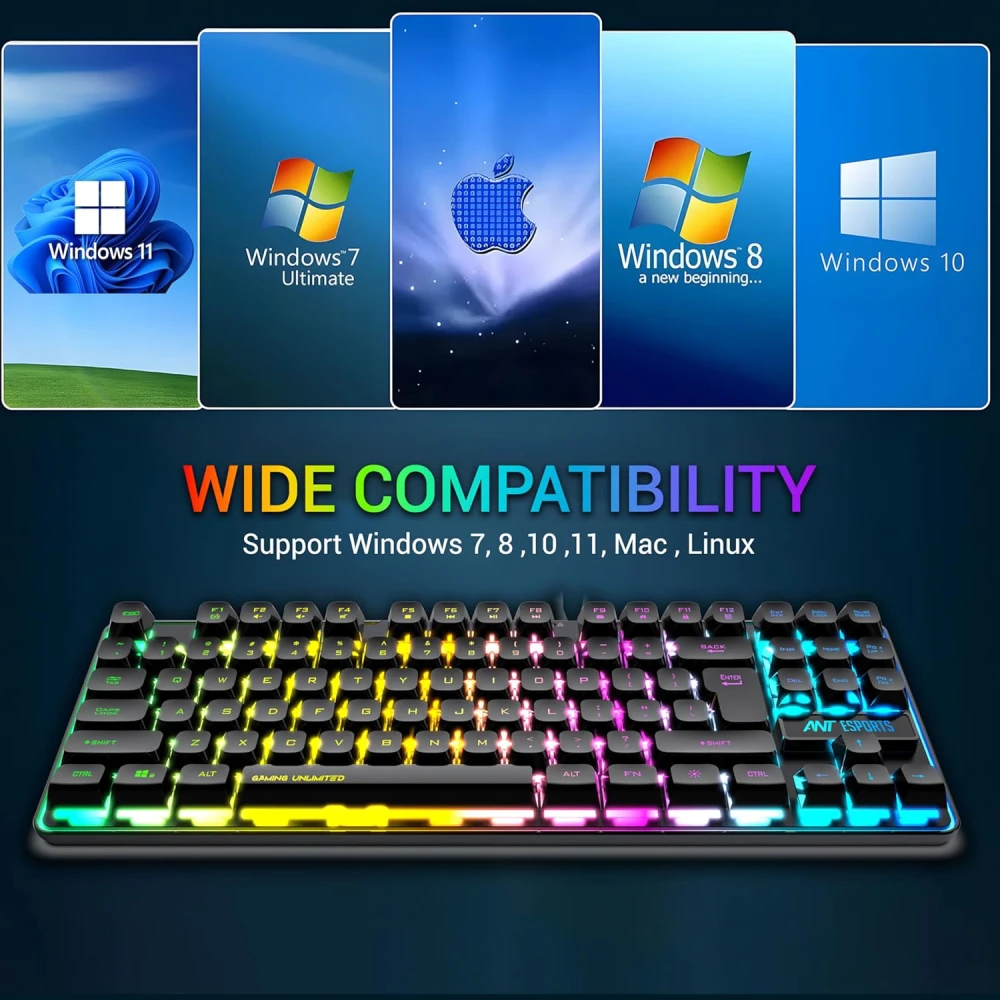 Ant Esports Wireless Gaming Keyboard MK720 Pro V2 RGB view 8